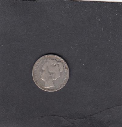 Beschrijving: 25 Cent WILHELMINA